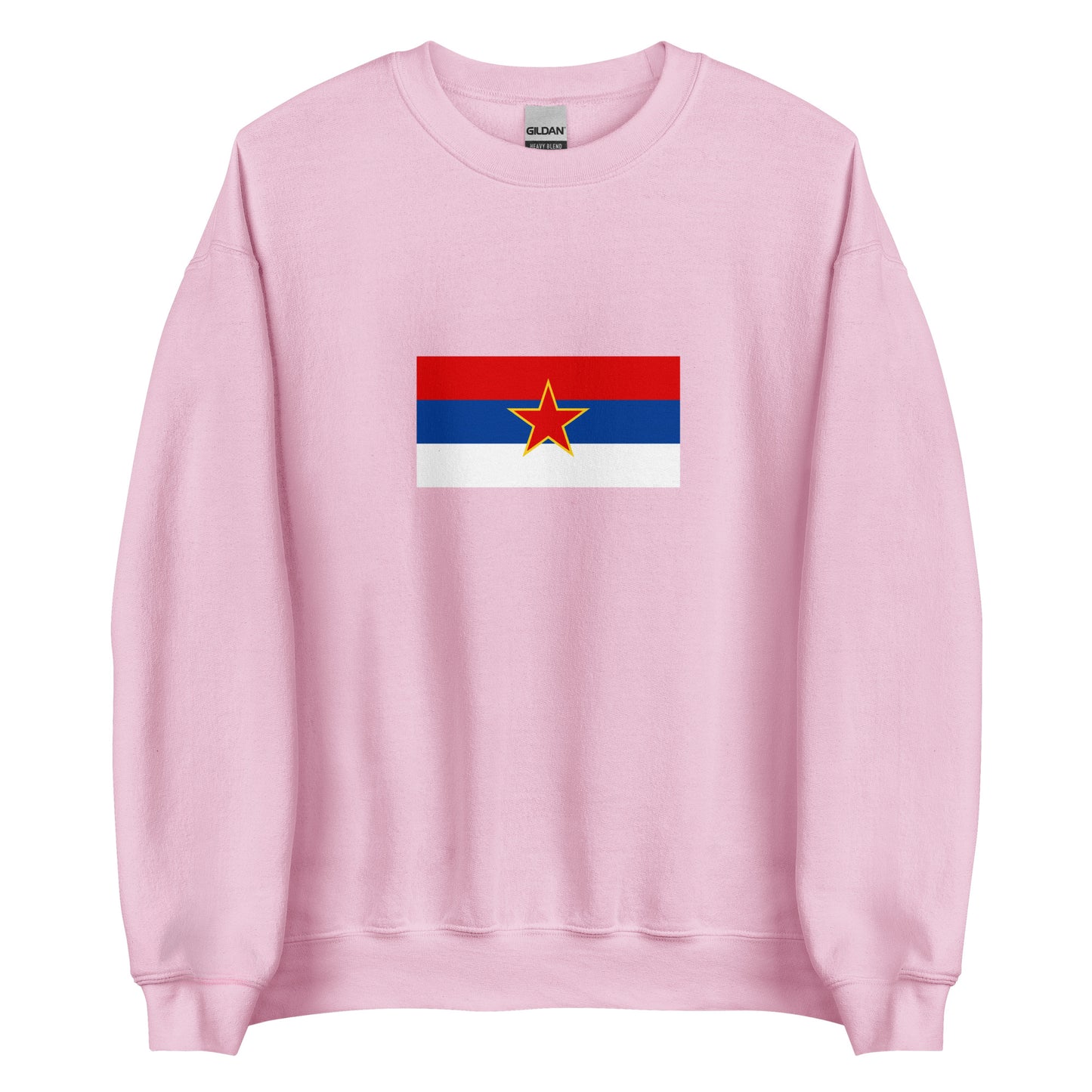 Montenegro - Socialist Republic of Montenegro (1945-1993) | Historical Montenegro Flag Interactive Sweatshirt
