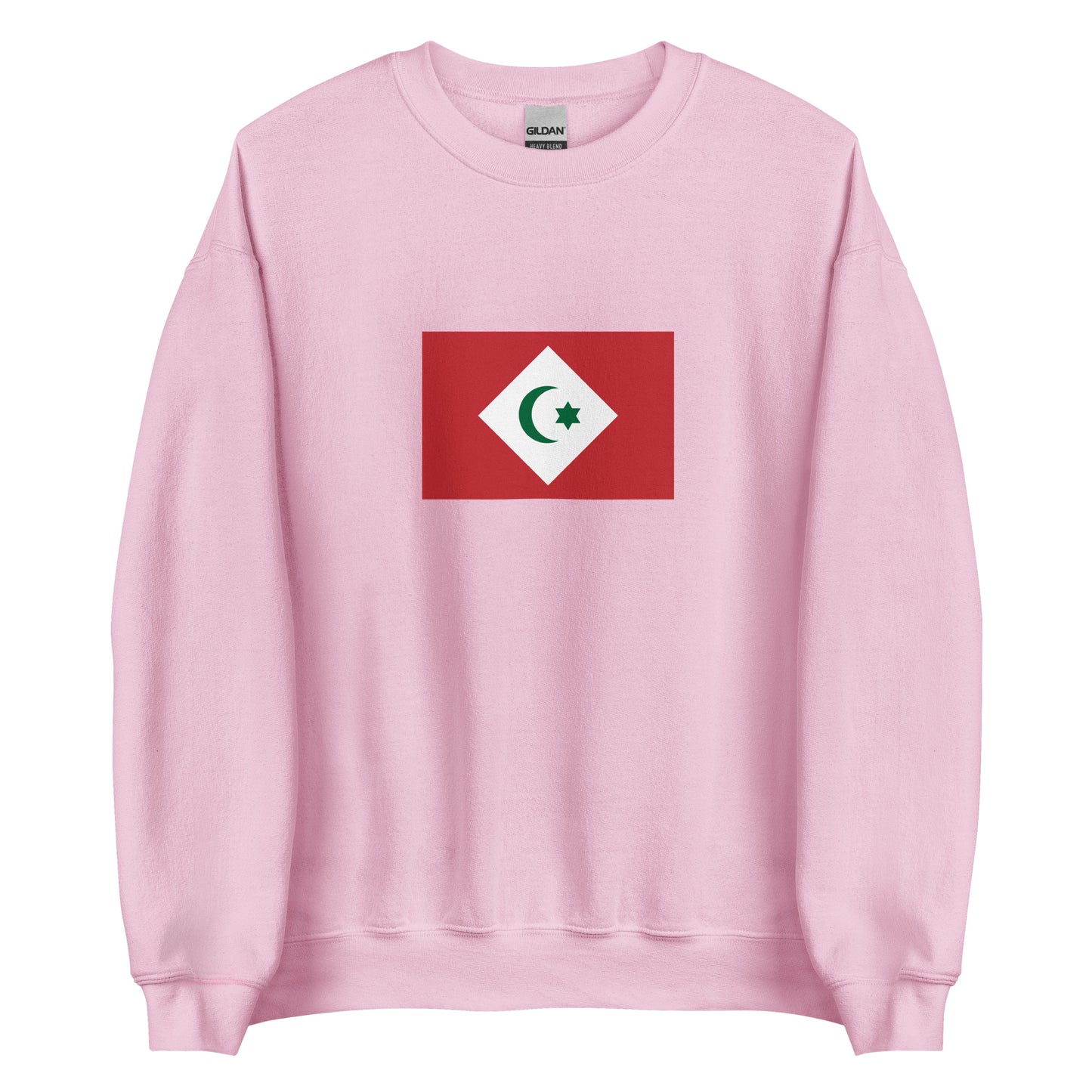 Morocco - Republic of the Rif (1921-1926) | Historical Moroccan Flag Interactive Sweatshirt