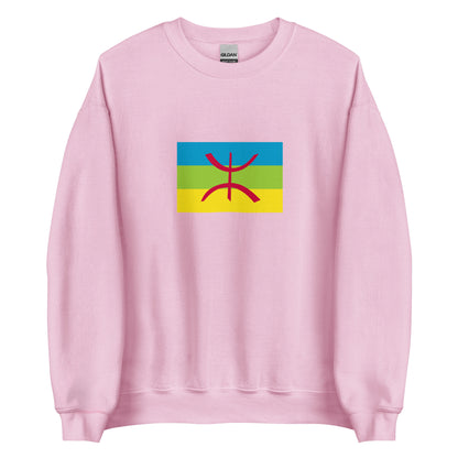 Morocco - Amazigh Berbers | Ethnic Morocco Flag Interactive Sweatshirt