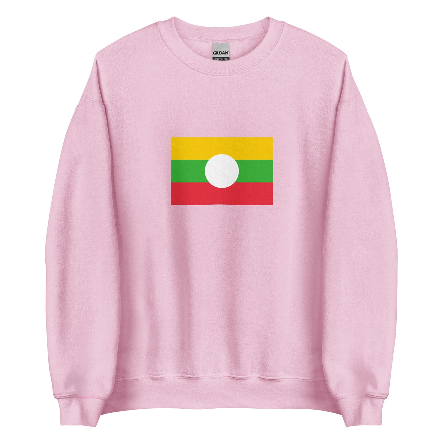Myanmar (Burma) - Shan People | Ethnic Myanmar Flag Interactive Sweatshirt