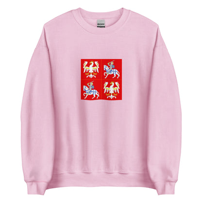 Poland - Jagiellonian Dynasty (1385-1572) | Historical Polish Flag Interactive Sweatshirt