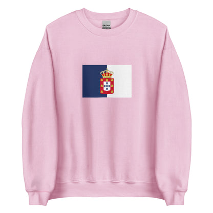 Portugal - Kingdom of Portugal (1830-1910) | Historical Portuguese Flag Interactive Sweatshirt