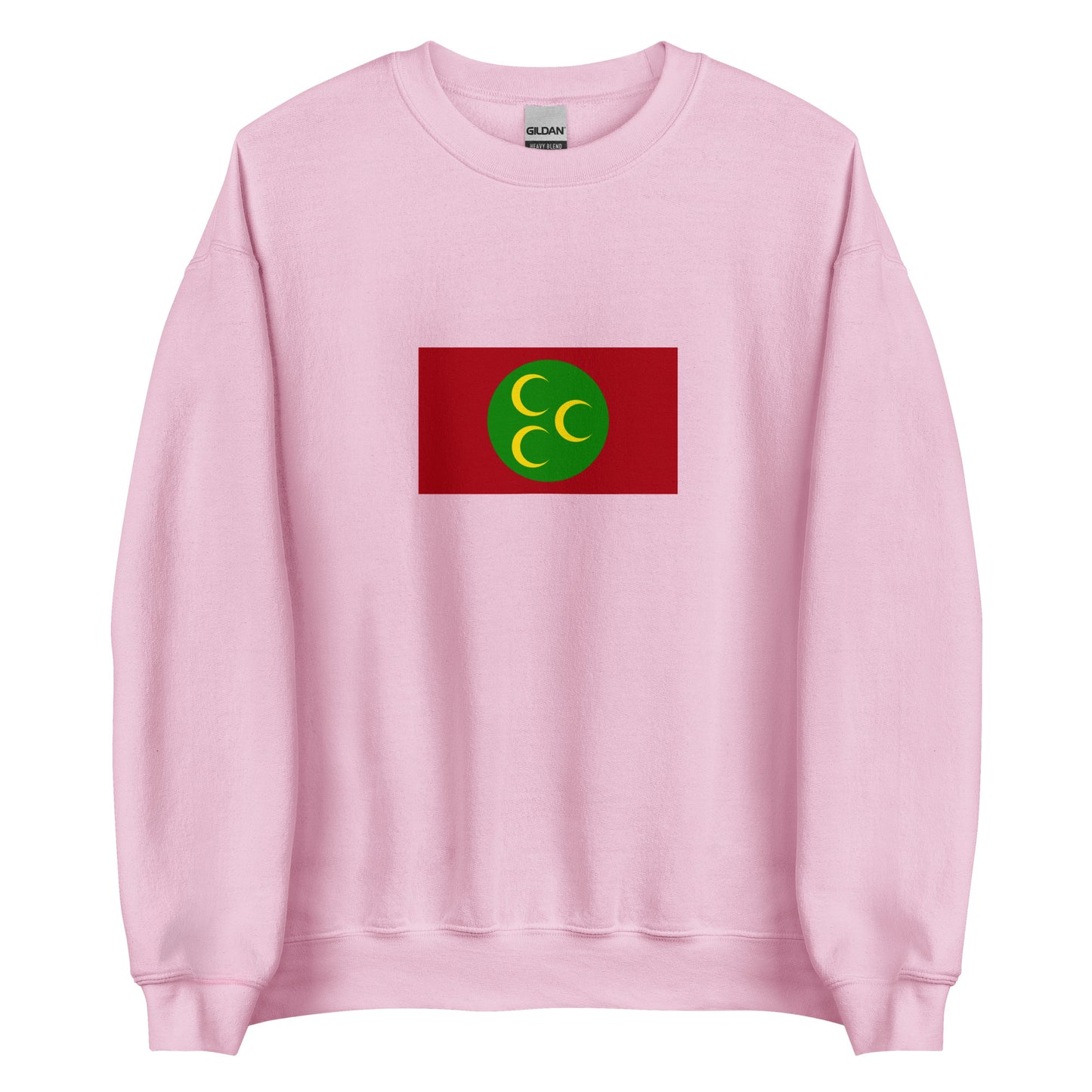 Saudi Arabia - Ottoman Arabia (1517-1918) | Historical Saudi Arabian Flag Interactive Sweatshirt