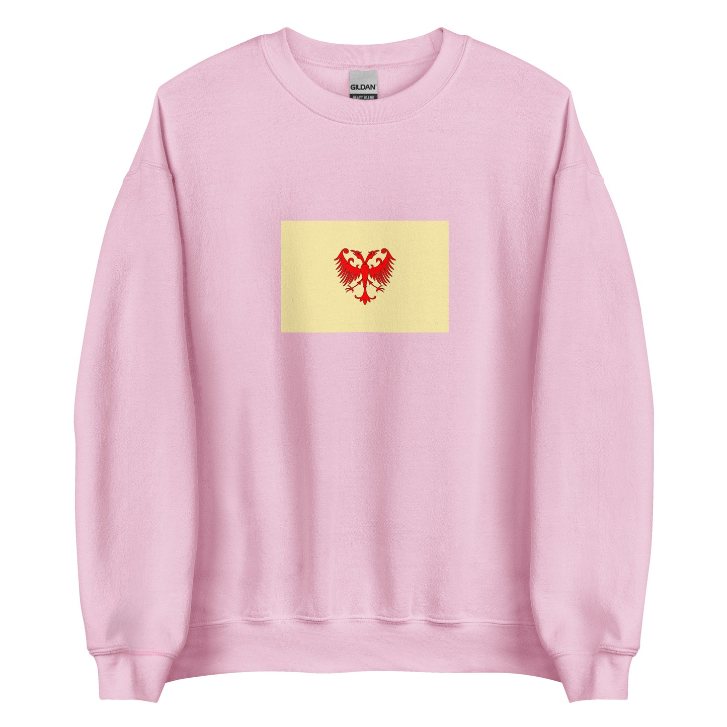 Serbia - Serbian Empire (1346-1371) | Historical Serbian Flag Interactive Sweatshirt