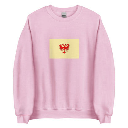 Serbia - Serbian Empire (1346-1371) | Historical Serbian Flag Interactive Sweatshirt