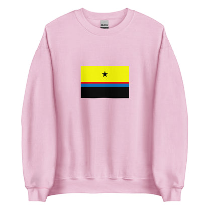 Sudan - Tubu (Toubou) People | Ethnic Sudanese Flag Interactive Sweatshirt