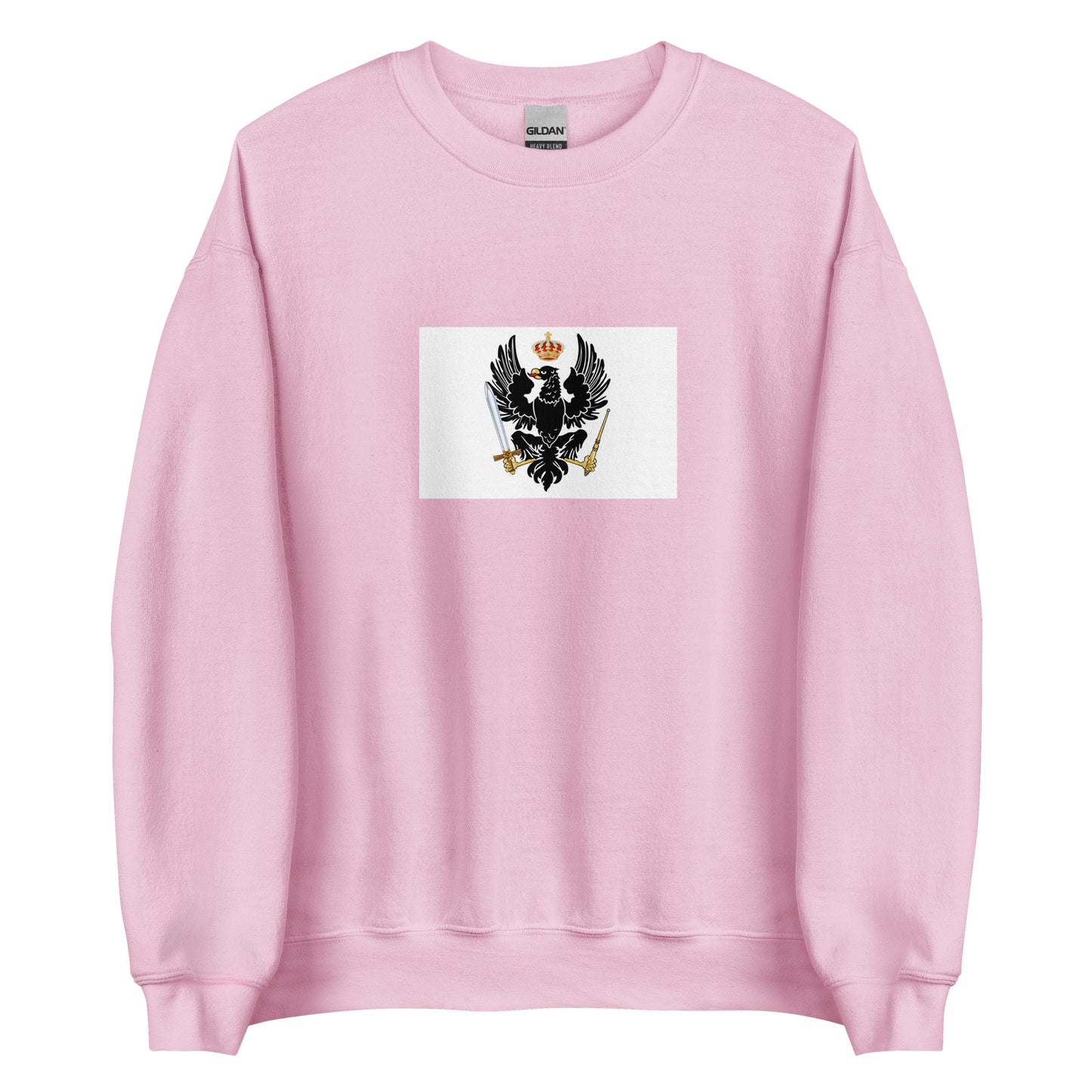 Switzerland - Kingdom of Prussia (1707-1848) | Historical Suisse Flag Interactive Sweatshirt