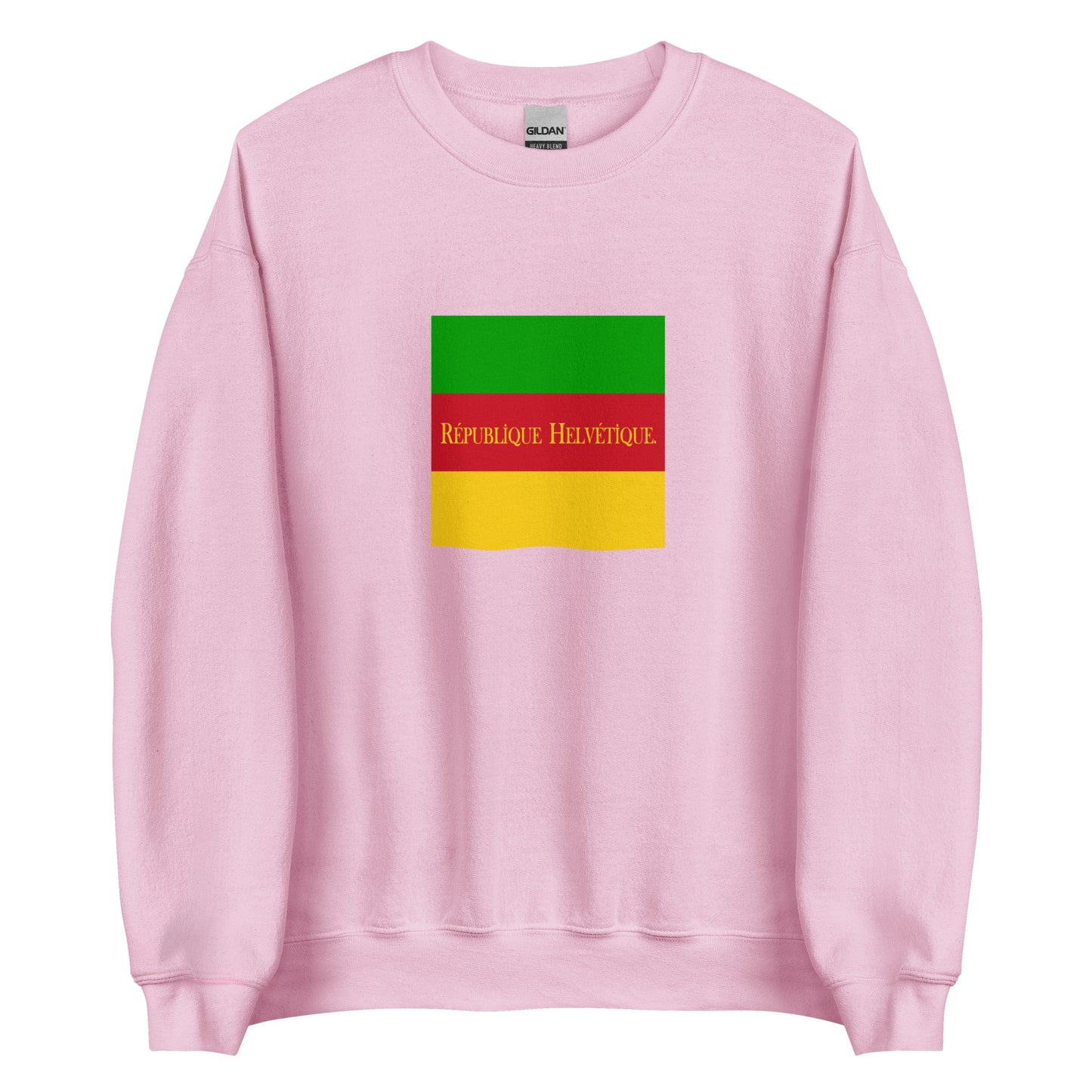 Switzerland - Helvetic Republic (1798-1803) | Historical Suisse Flag Interactive Sweatshirt