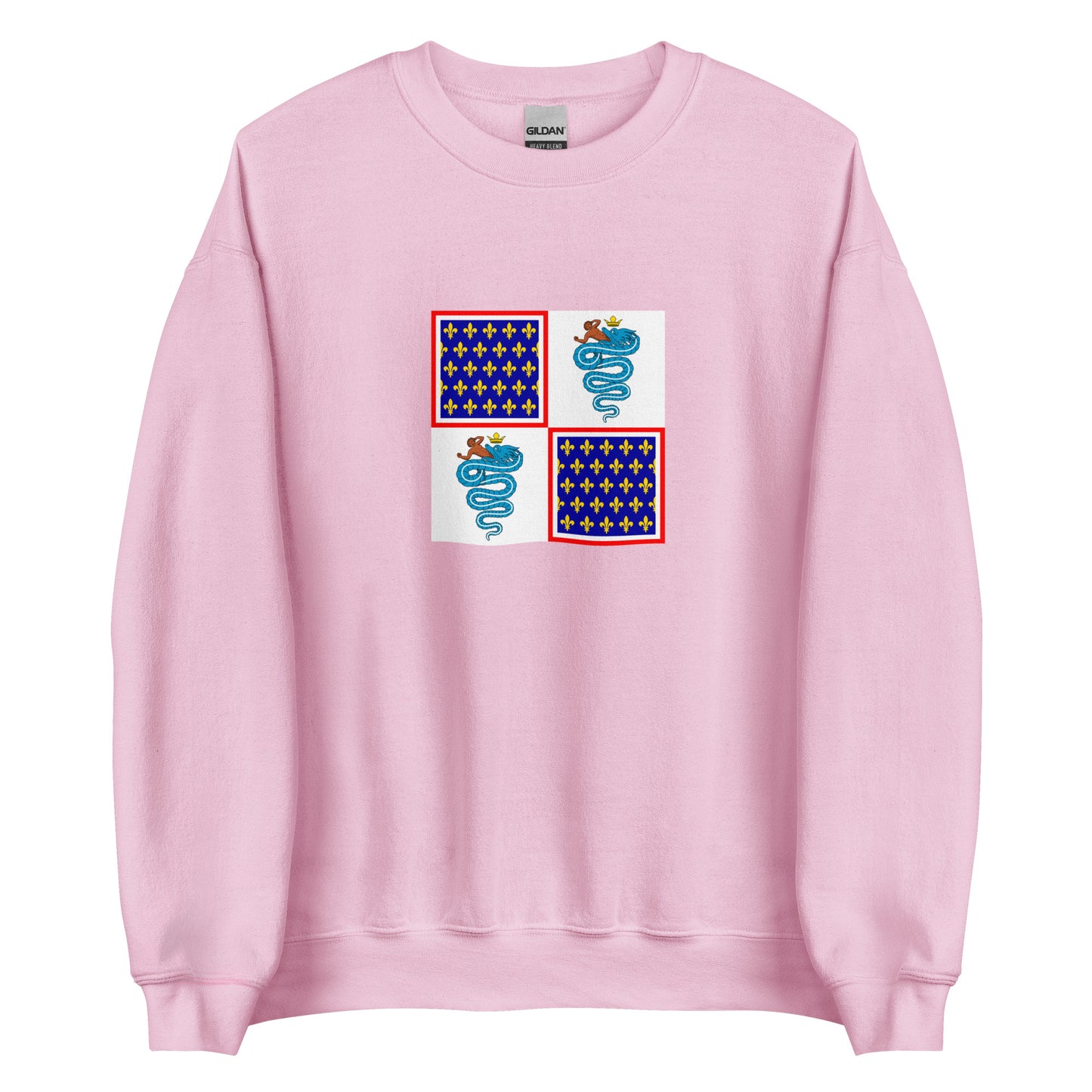 Switzerland - Duchy of Milan under the Kingdom of France (1499-1512) | Historical Suisse Flag Interactive Sweatshirt