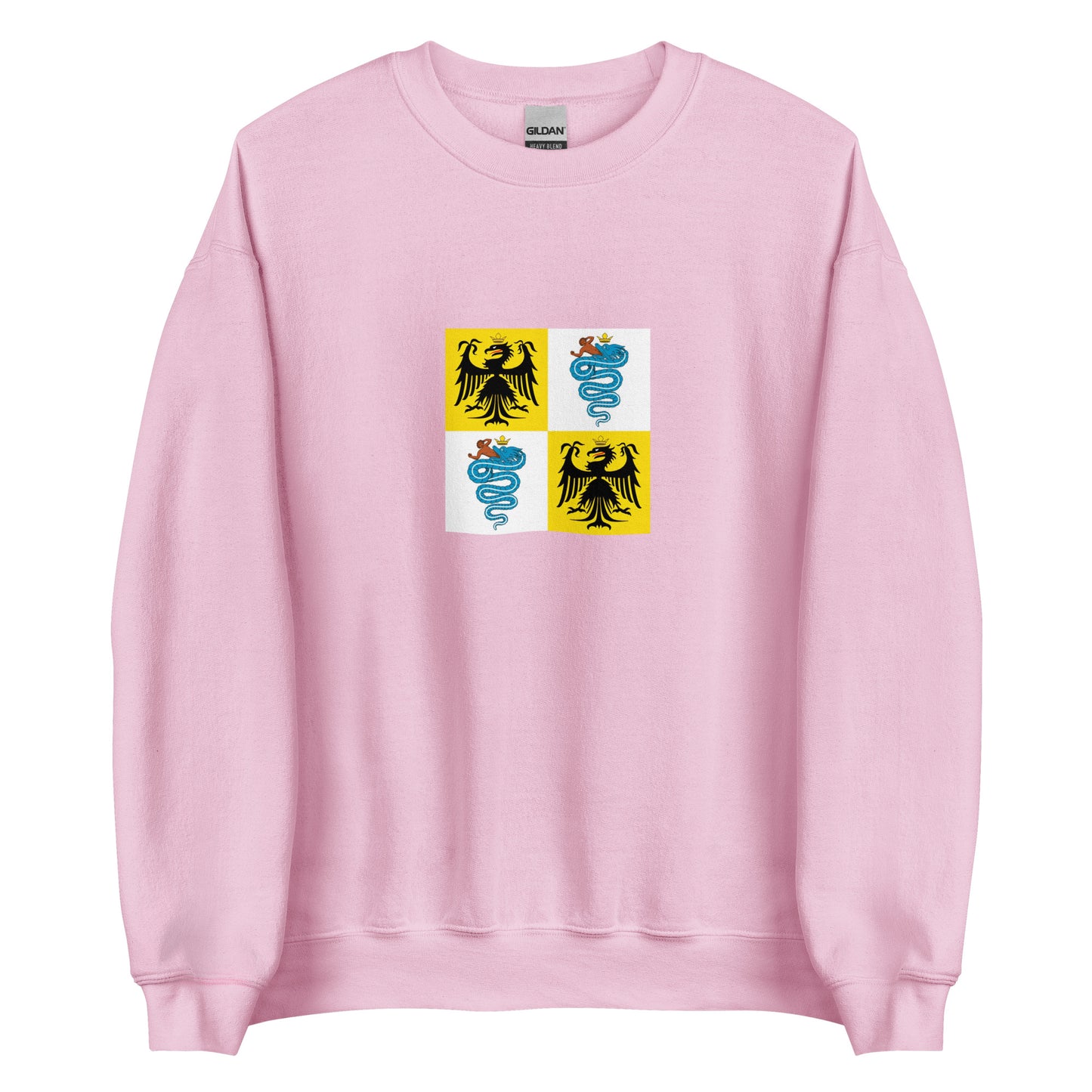 Switzerland - Duchy of Milan under the Holy Roman Empire (1395-1499) | Historical Suisse Flag Interactive Sweatshirt