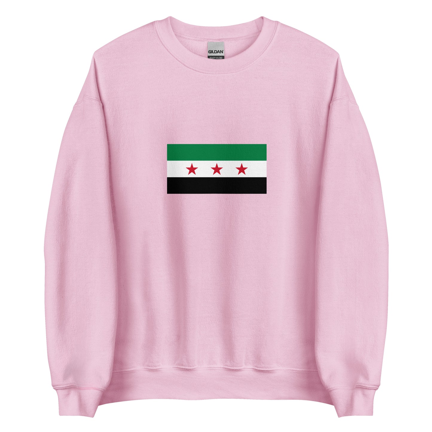 Syria - Syrian Republic (1930-1963) | Historical Syrian Flag Interactive Sweatshirt