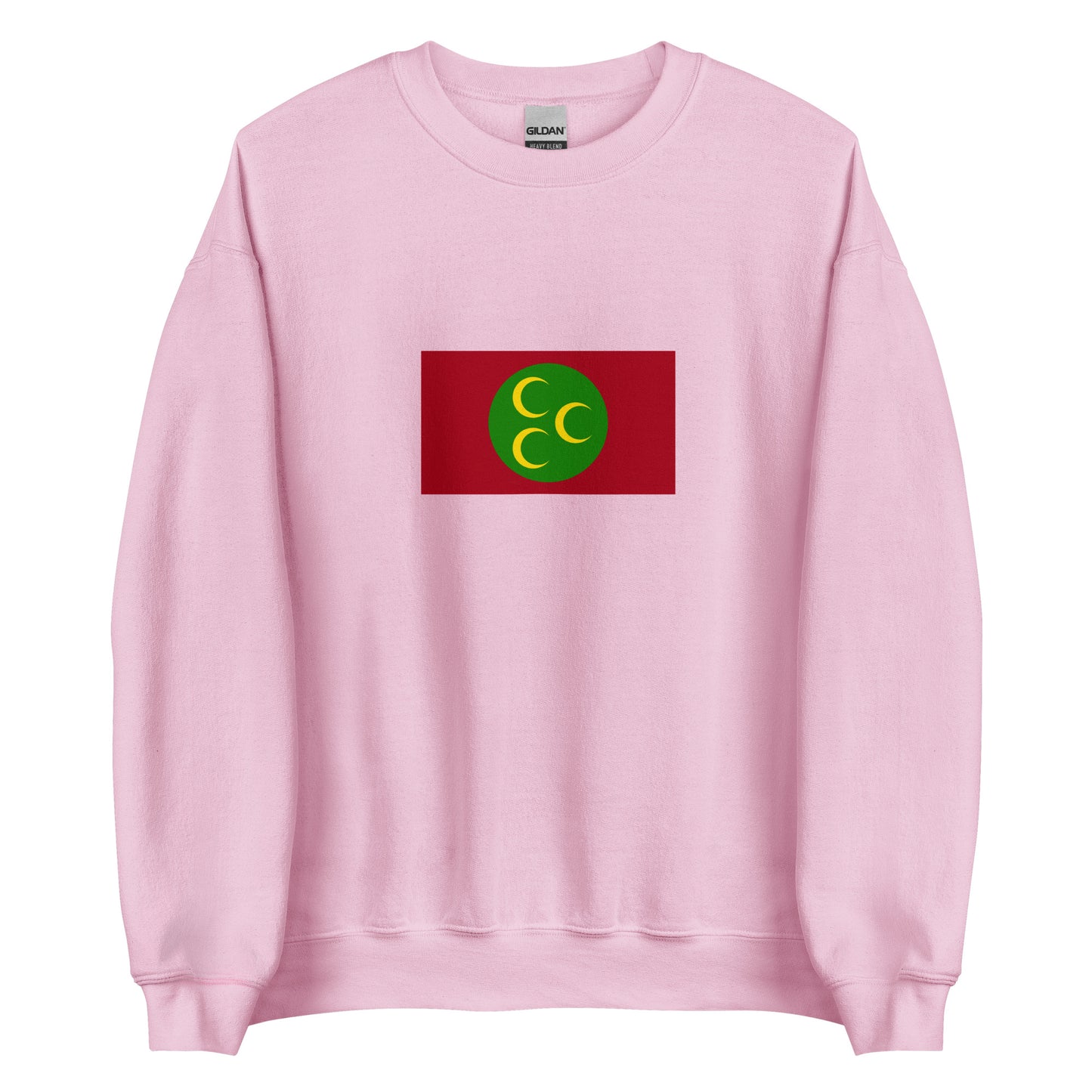 Syria - Ottoman Syria (1516-1918) | Historical Syrian Flag Interactive Sweatshirt