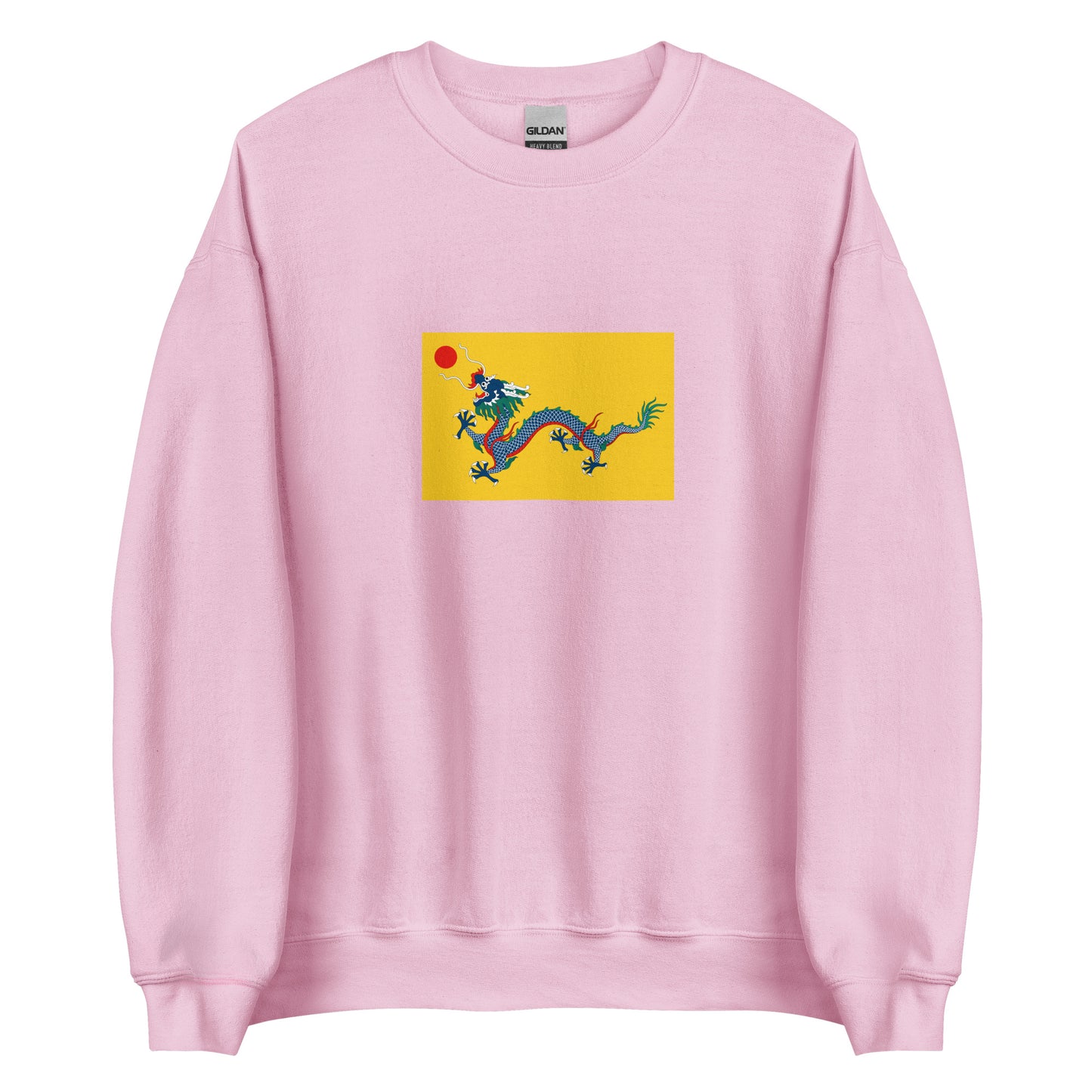 Taiwan - Qing Dynasty (1890-1895) | Historical Taiwanese Flag Interactive Sweatshirt