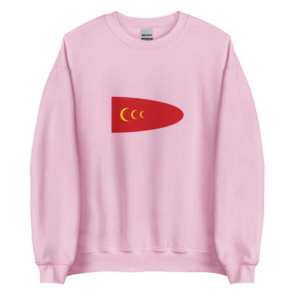 Tunisia - Ottoman Tunisia (1574-1705) | Historical Tunisian Flag Interactive Sweatshirt