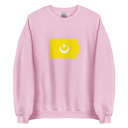 Tunisia - Hafsid Dynasty (1424-1488) | Historical Tunisian Flag Interactive Sweatshirt