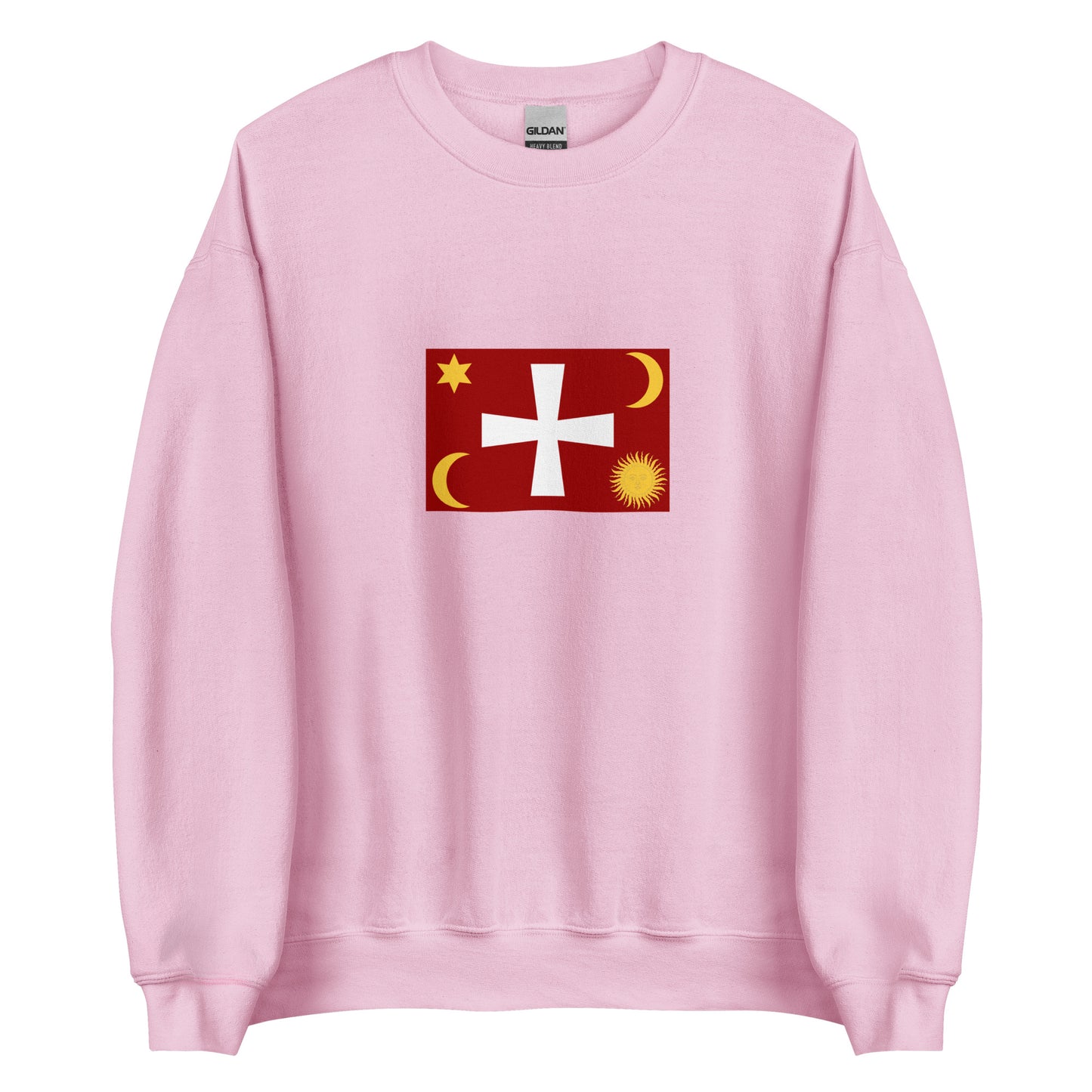 Ukraine - Zaporozhian Sich (1552-1775) | Historical Ukraine Flag Interactive Sweatshirt