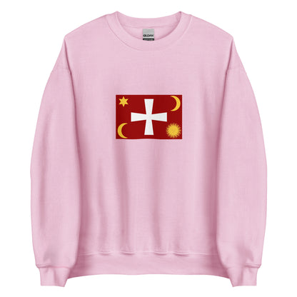 Ukraine - Zaporozhian Sich (1552-1775) | Historical Ukraine Flag Interactive Sweatshirt