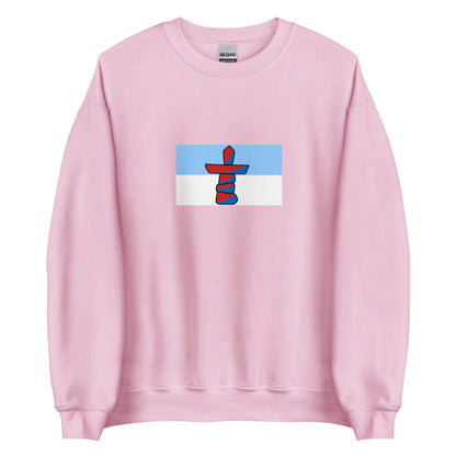 USA - Inuits | Native American Flag Interactive Sweatshirt