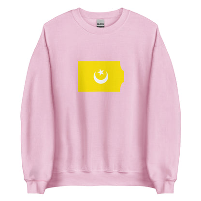 Algeria - Hafsid Kingdom (1229-1574) | Historical Algerian Flag Interactive Sweatshirt