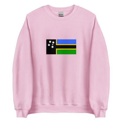 Australia - South Sea Islanders | Native Australian Flag Interactive Sweatshirt