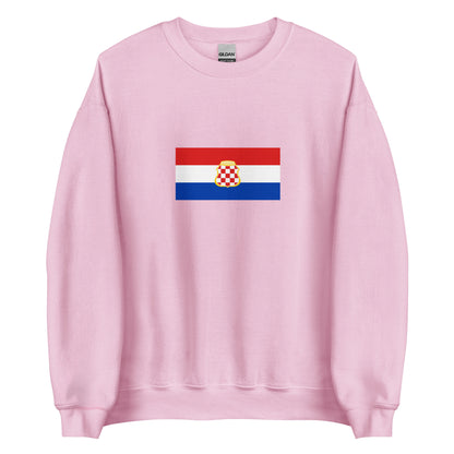 Bosnia Herzegovina - Bosnian Croats | Ethnic Bosnian Flag Interactive Sweatshirt