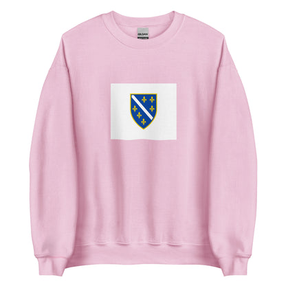 Bosnia Herzegovina - Bosniaks | Ethnic Bosnian Flag Interactive Sweatshirt