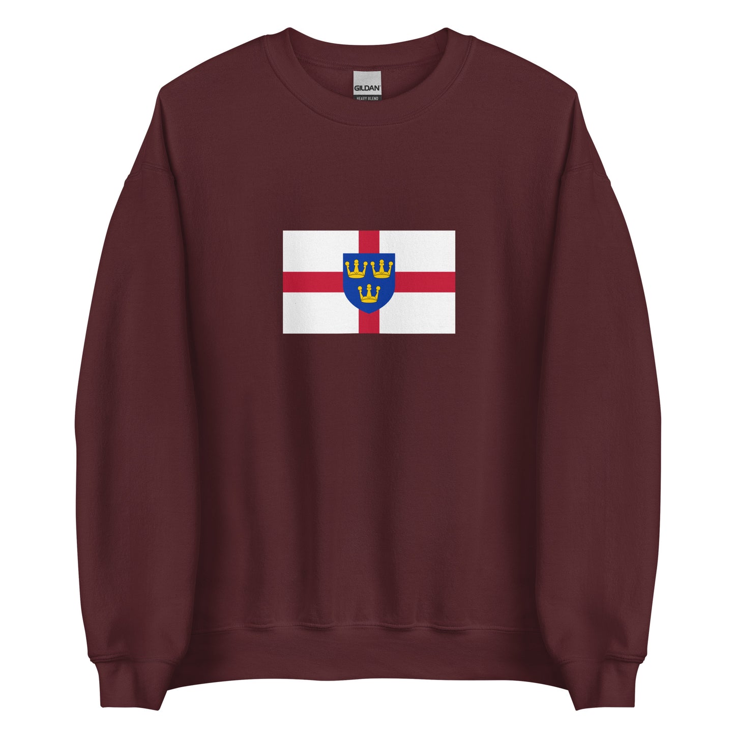 UK - Kingdom of East Anglia (650-918) | Historical British Flag Interactive Sweatshirt