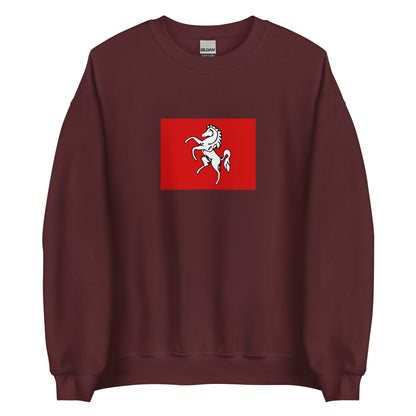UK - Kingdom of Kent (455-871) | Historical British Flag Interactive Sweatshirt