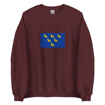 UK - Kingdom of Sussex (477-860) | Historical British Flag Interactive Sweatshirt
