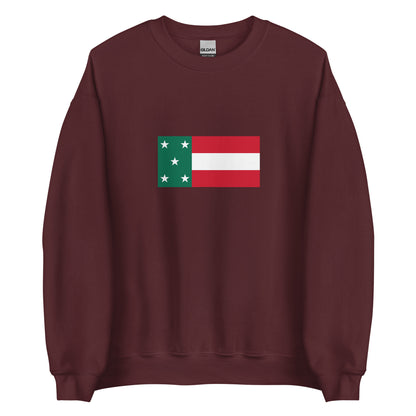 Mexico - Republic of Yucatan (1841-1848) | Historical Mexican Flag Interactive Sweatshirt