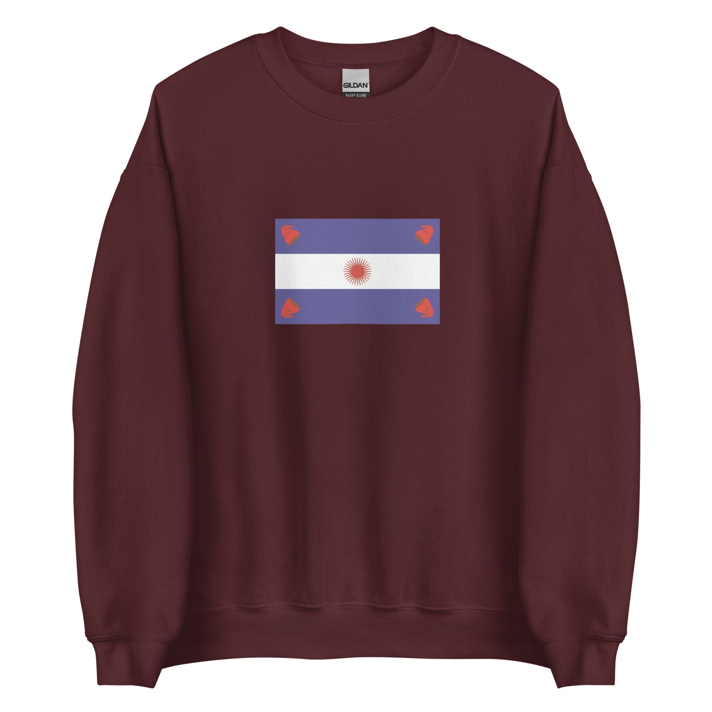 Argentina - Argentine Confederation (1831-1861) | Historical Argentina Flag Interactive Sweatshirt