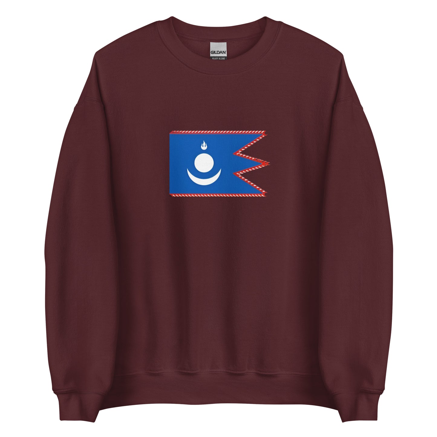 China - Yuan Dynasty (1271-1368) | Historical Chinese Flag Interactive Sweatshirt