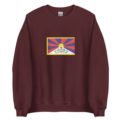 China - Tibetan People | Ethnic Chinese Flag Interactive Sweatshirt