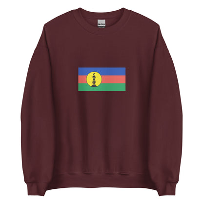 France - Kanak People | Ethnic French Flag Interactive Sweatshirt
