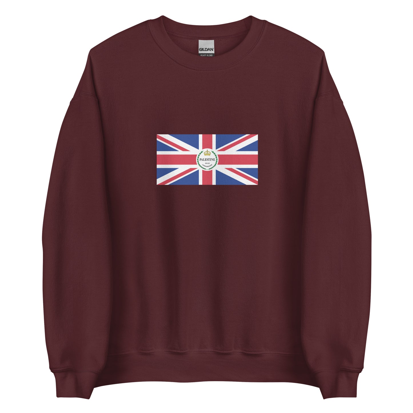 Israel - Higher Commissioner for Palestine and Transjordan (1920-1948) | Historical Israeli Flag Interactive Sweatshirt