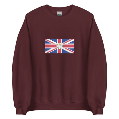 Israel - Higher Commissioner for Palestine and Transjordan (1920-1948) | Historical Israeli Flag Interactive Sweatshirt