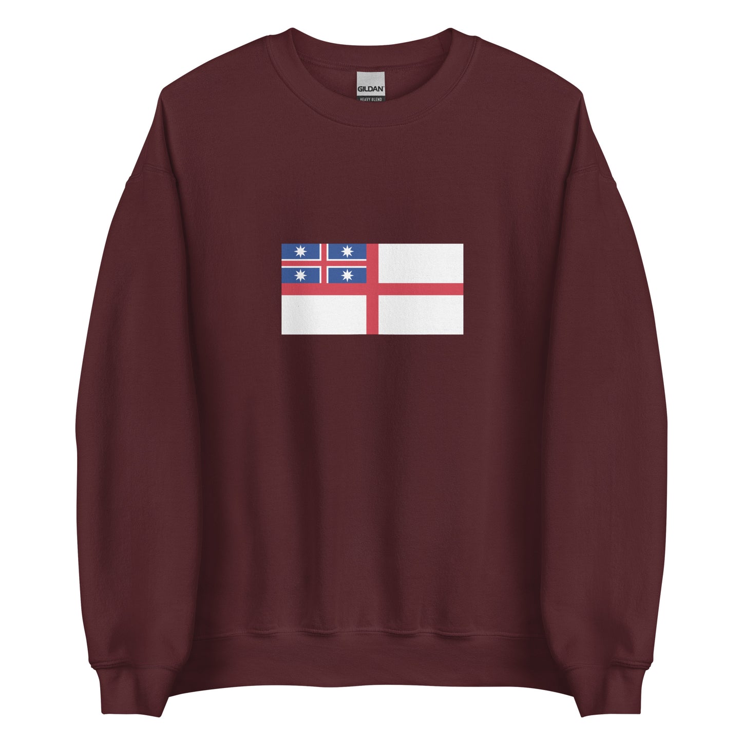 New Zealand - United Tribes of New Zealand (1834-1840) | Historical New Zealand Flag Interactive Sweatshirt