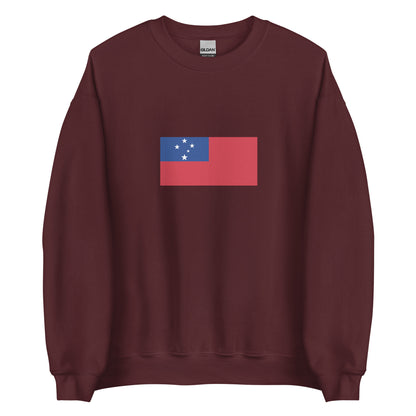 New Zealand - Samoan People | Indigenous New Zealand Flag Interactive Sweatshirt