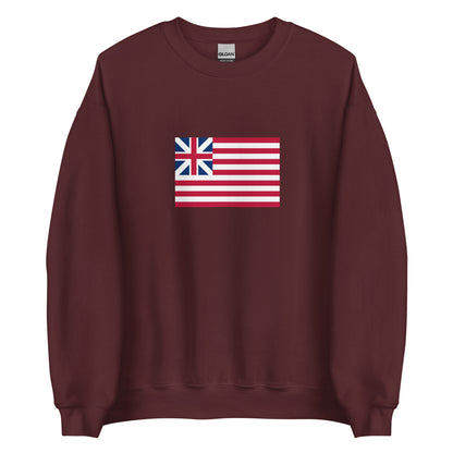 USA - Grand Union (1775-1777) | Historical American Flag Interactive Sweatshirt