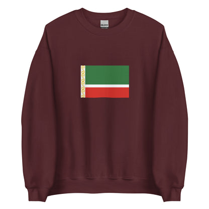 Russia - Chechens | Ethnic Russian Flag Interactive Sweatshirt