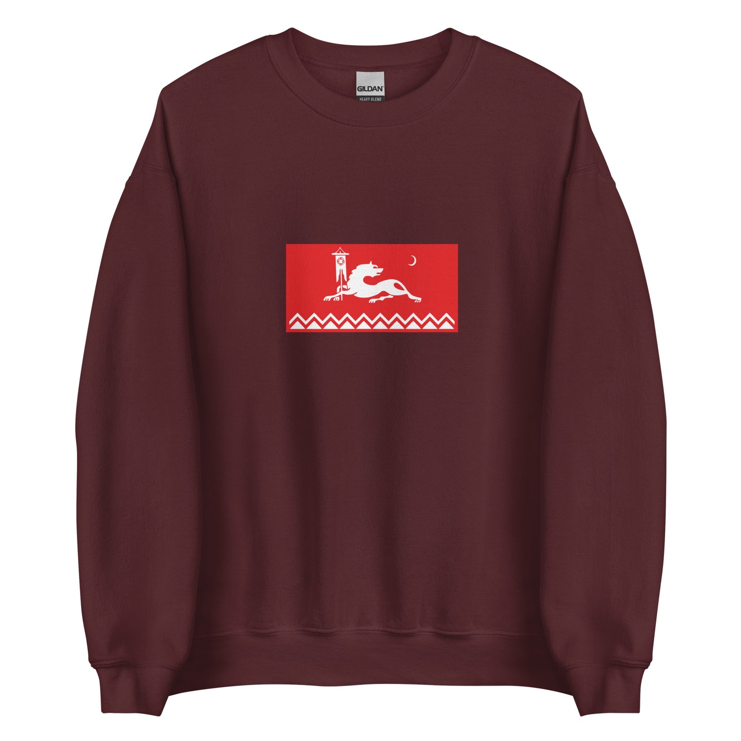 Russia - Avars | Ethnic Flag Interactive Unisex Sweatshirt