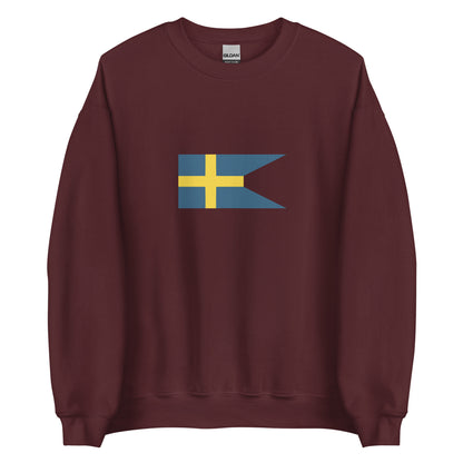 USA - New Sweden (1638-1655) | Historical American Flag Interactive Sweatshirt