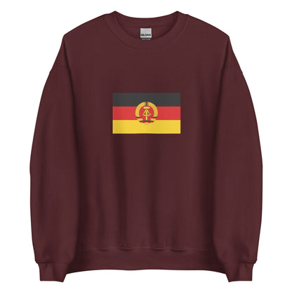 Germany - East Germany (1949-1990) | Historical German Flag Interactive Sweatshirt