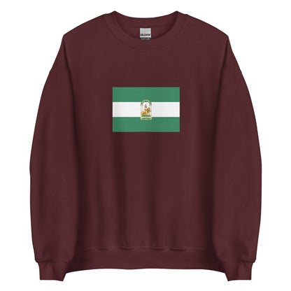 Spain - Al Andalus (711-1492) | Historical Spanish Flag Interactive Sweatshirt