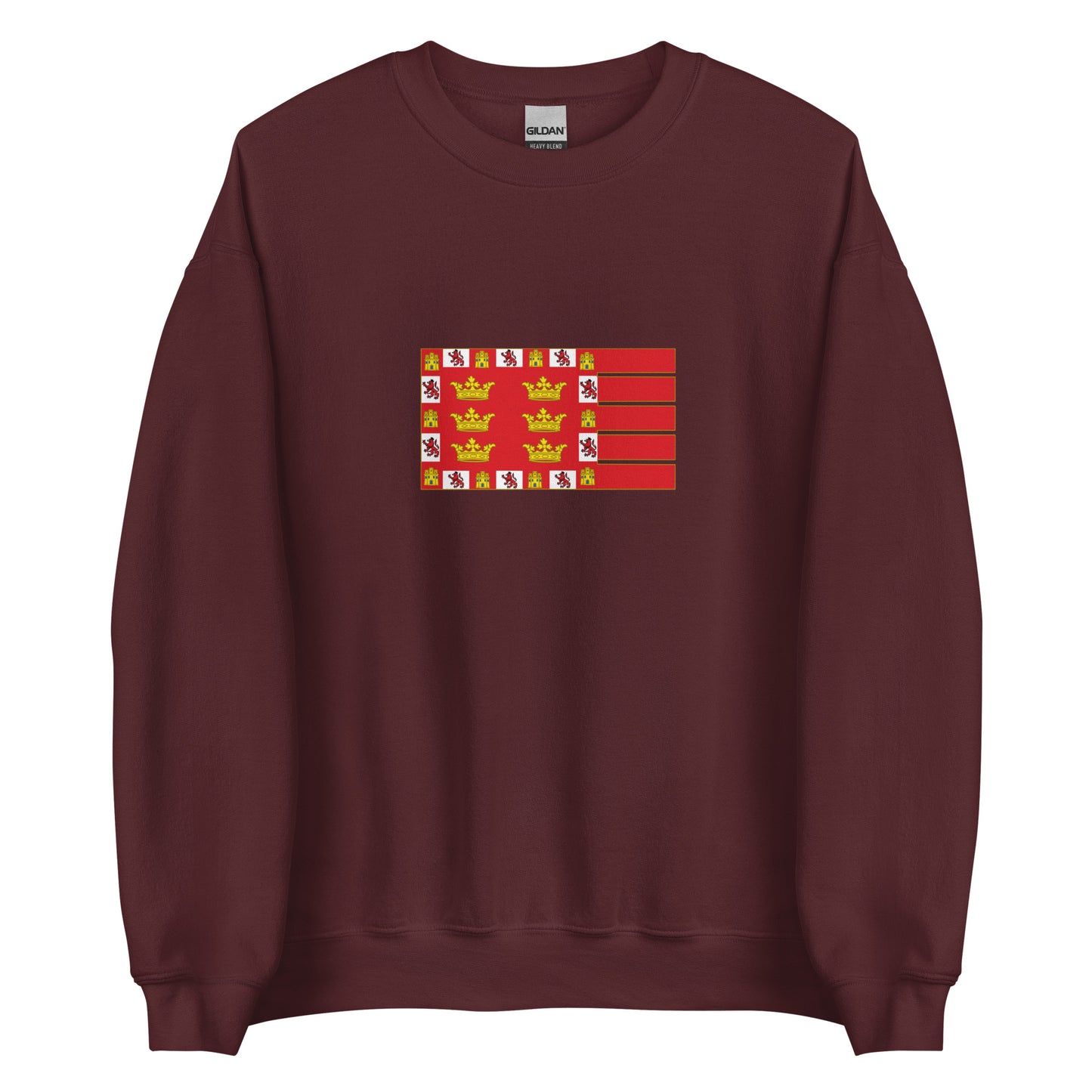 Spain - Kingdom of Murcia (1266-1833) | Historical Spanish Flag Interactive Sweatshirt