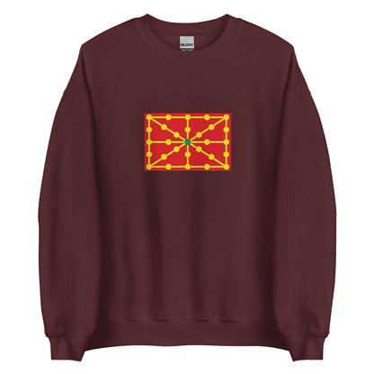 Spain - Kingdom of Navarre (1581-1841) | Historical Spanish Flag Interactive Sweatshirt