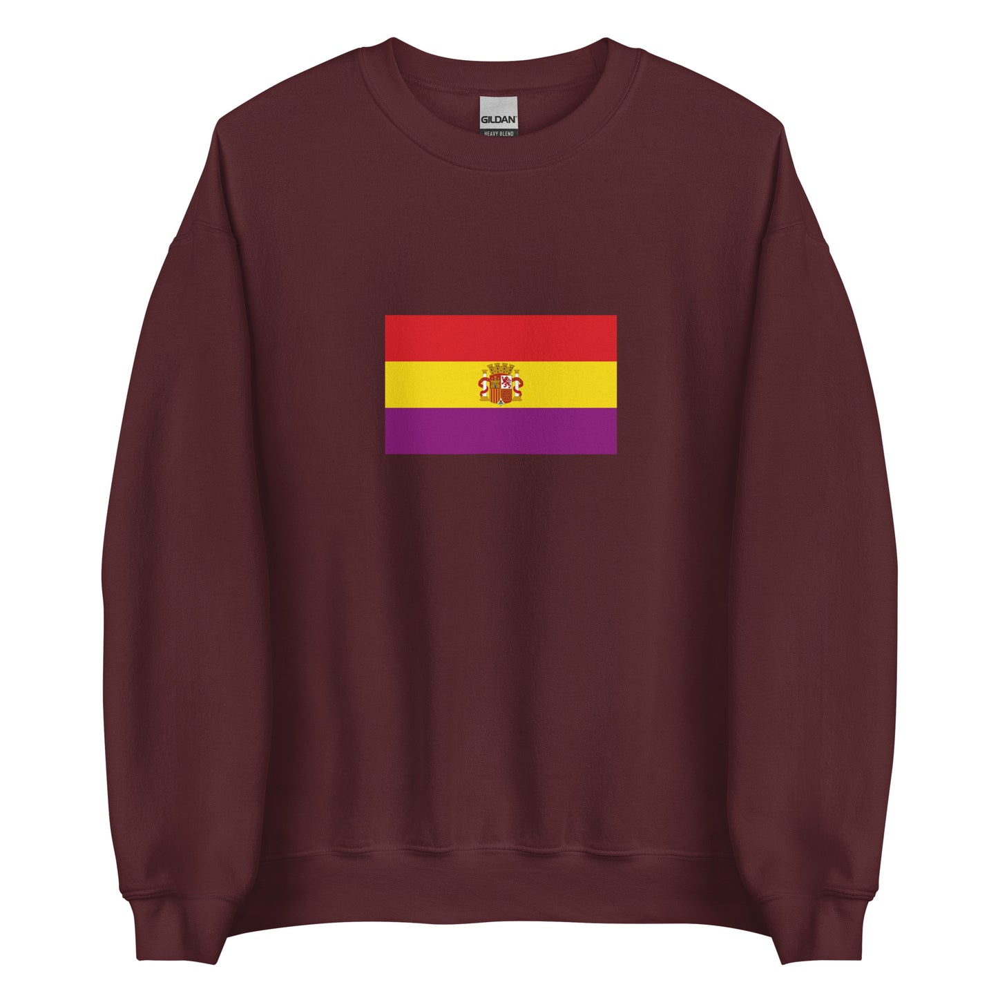 Spain - Second Spanish Republic (1931-1939) | Historical Spanish Flag Interactive Sweatshirt