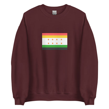 India - Maurya Empire (322BC-180BC) | Historical Indian Flag Interactive Sweatshirt