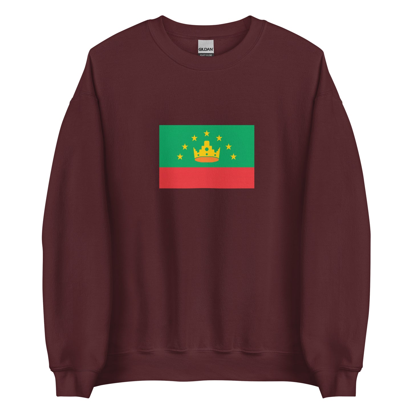 India - Kushan Empire (30-375) | Historical Indian Flag Interactive Sweatshirt