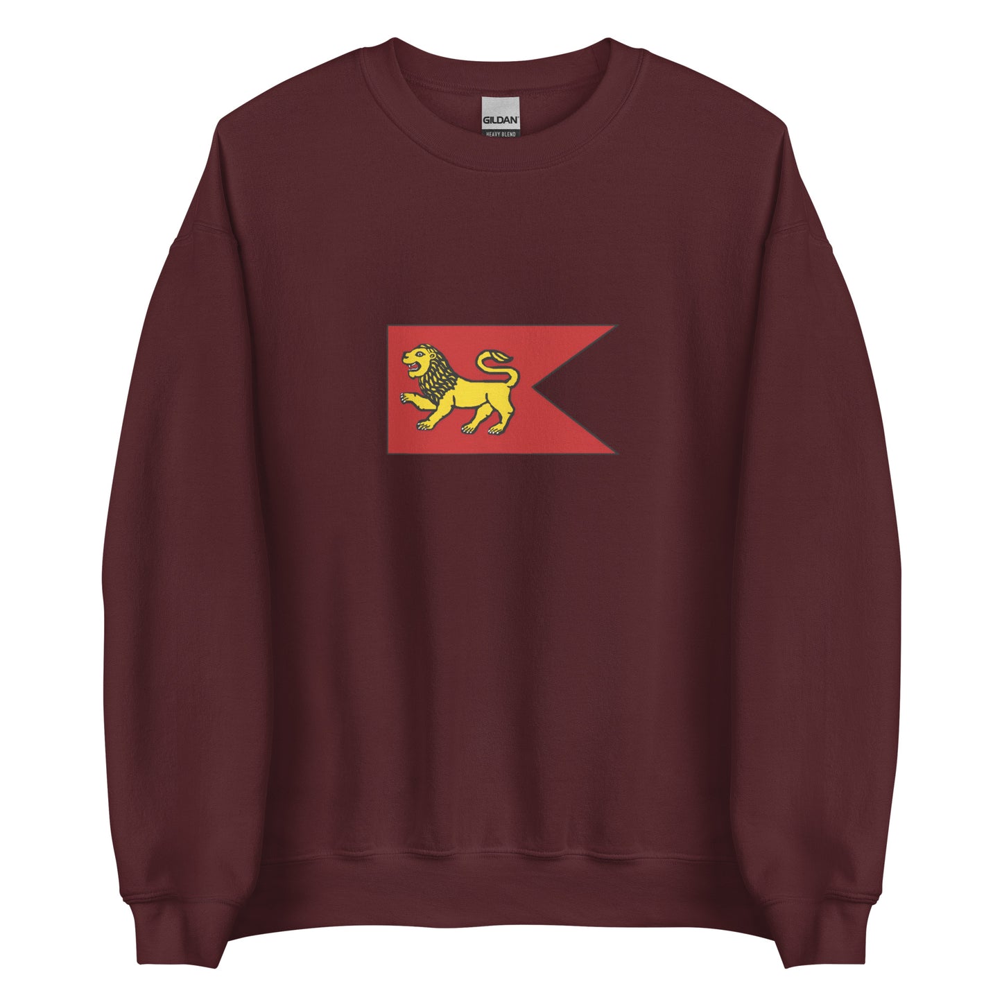 India - Pallava Kingdom (275-897) | Historical Indian Flag Interactive Sweatshirt